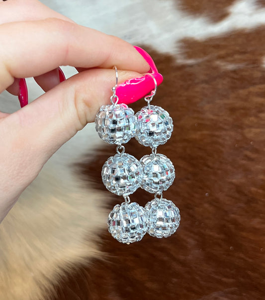 Mini Disco Earrings