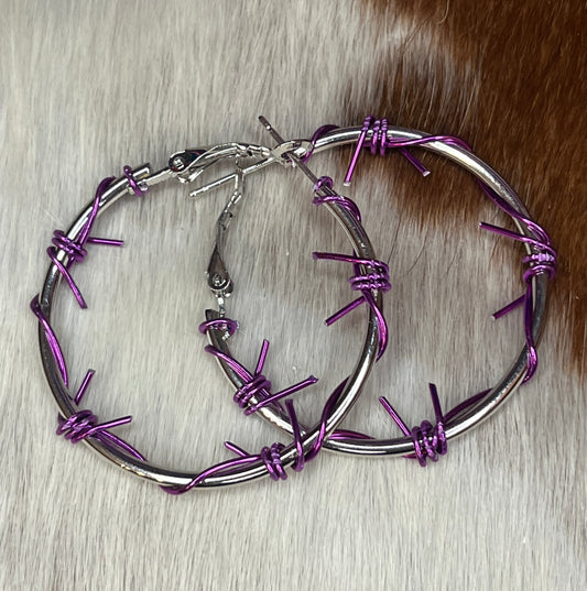 Grape Barbwire Hoops