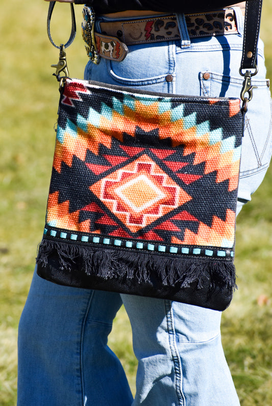 Ancestral Sun Shoulder
Bag