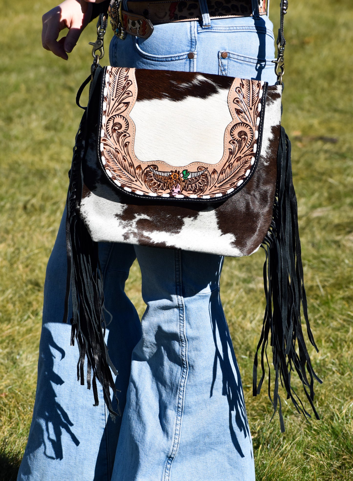 Woya Mesa Hand-Tooled
Bag