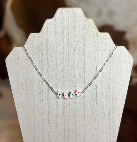 Casino Nights Bar Necklace