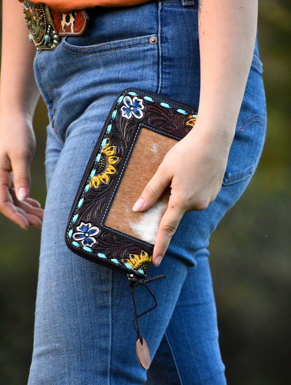 Boho Patchy Wallet