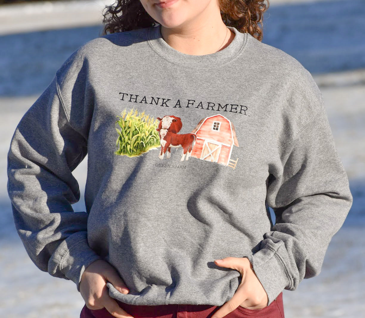 Thank A Farmer Pullover