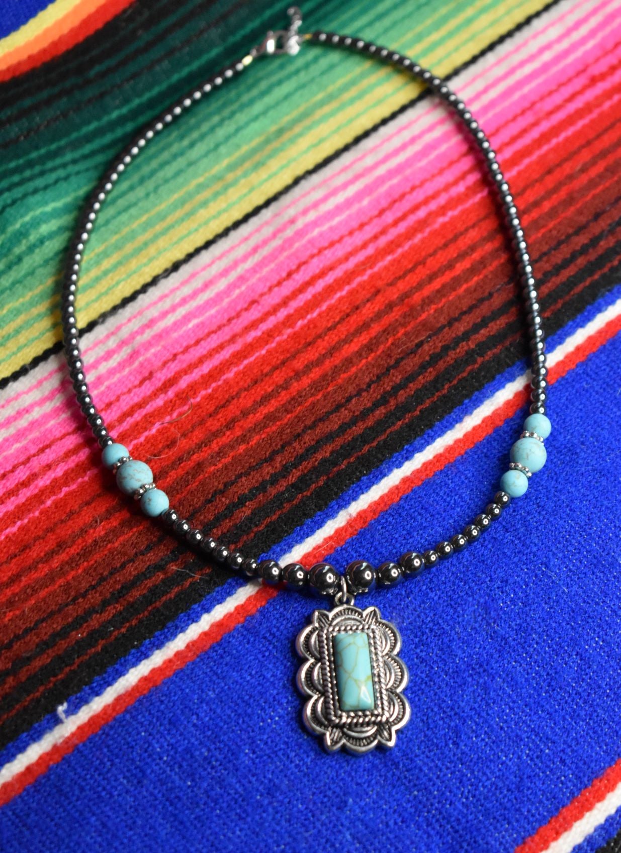 Turquoise Junkie Necklace