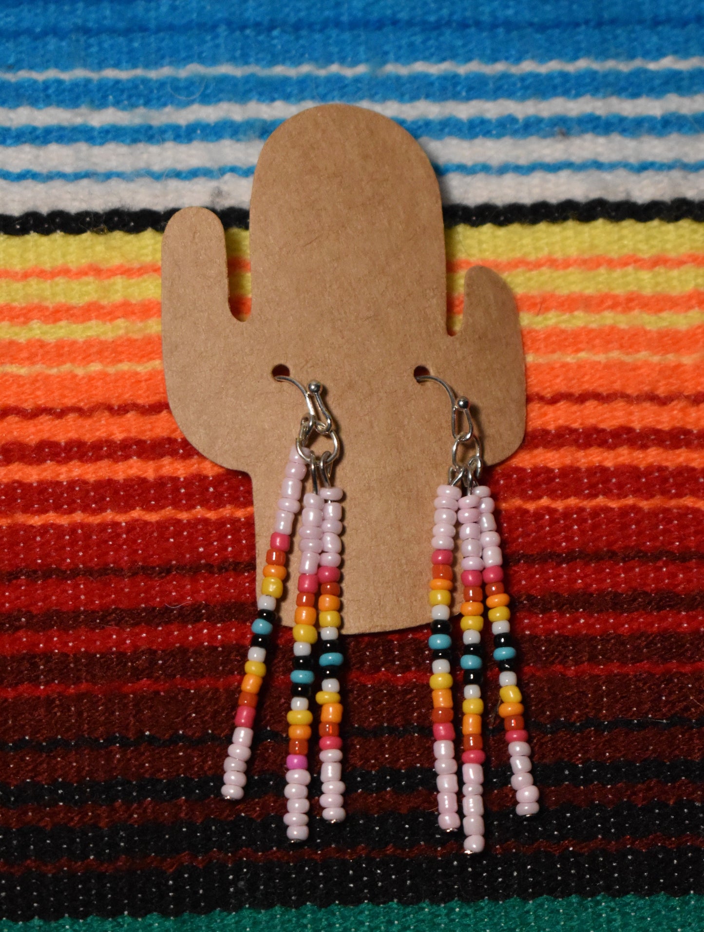 Serape Fringe Earrings