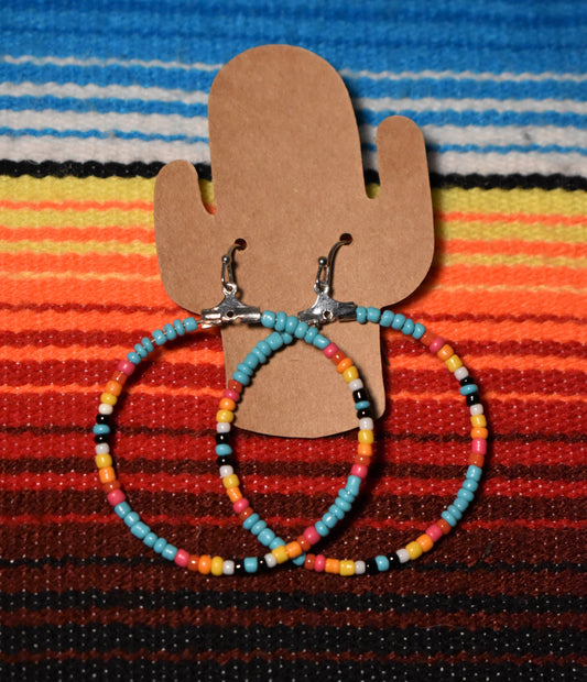 Serape Hoops